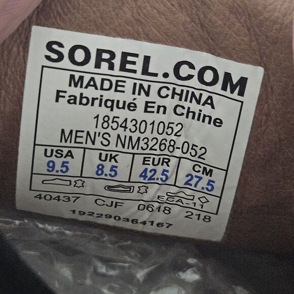 SOREL Ace Waterproof Chukka Ankle Tan Brown Suede Boots Men's Size 9.5 Outdoors - Picture 6 of 8